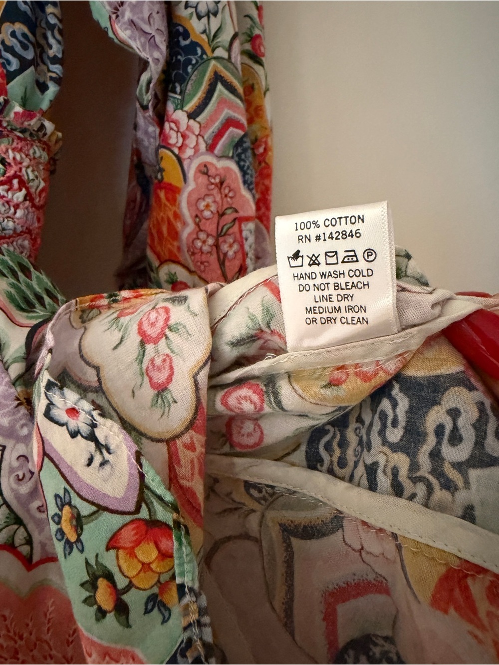 Rhode Olivia Floral Cotton Mini Dress XS - Picture 11 of 17